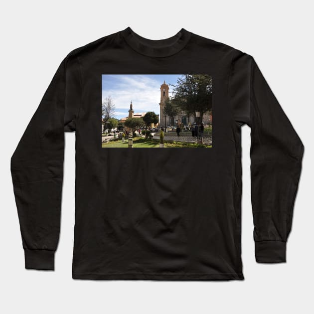 Bolivie - Potosi Long Sleeve T-Shirt by franck380